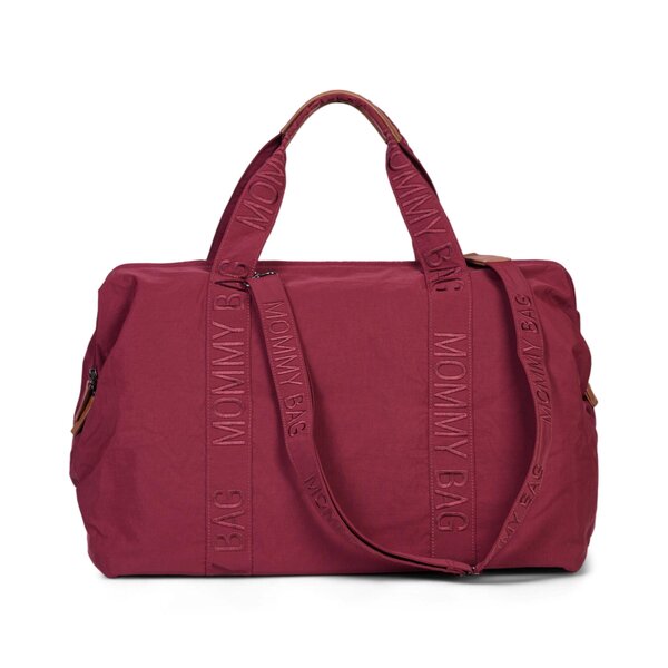 Childhome tarvikute kott Mommy Club Signature Urban Burgundy - Childhome