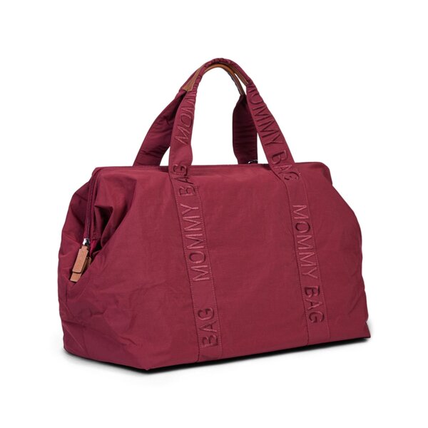 Childhome tarvikute kott Mommy Club Signature Urban Burgundy - Childhome