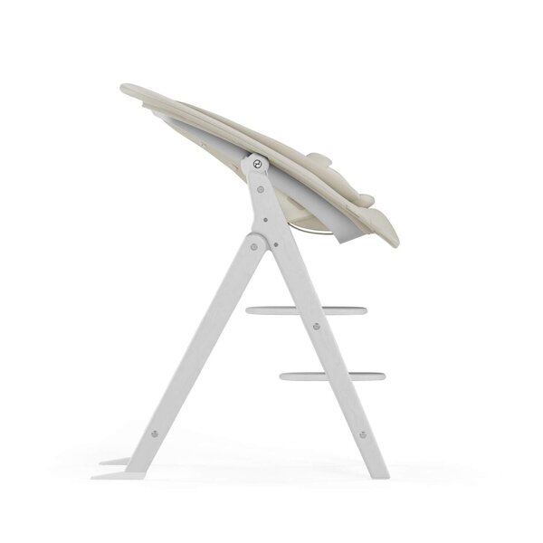 Cybex Click&Fold 4in1 highchair, All White - Cybex