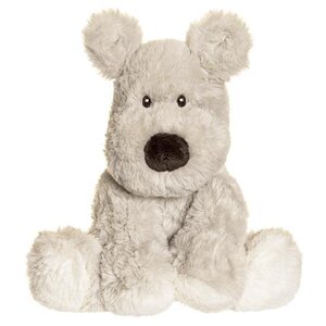 Teddykompaniet soft toy Dog 18cm, mocca grey - Teddykompaniet