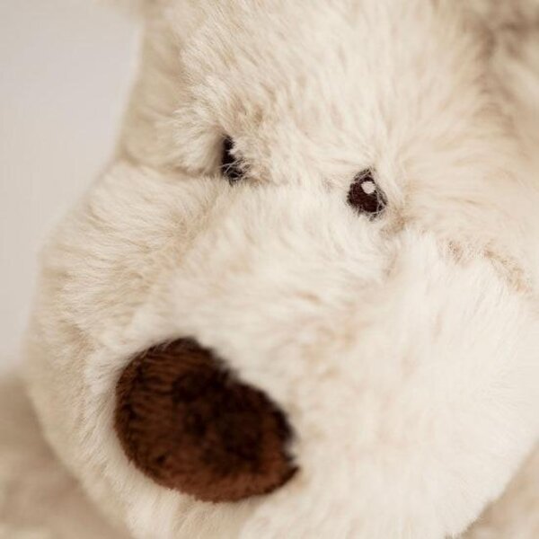 Teddykompaniet soft toy Dog 18cm, mocca grey - Teddykompaniet