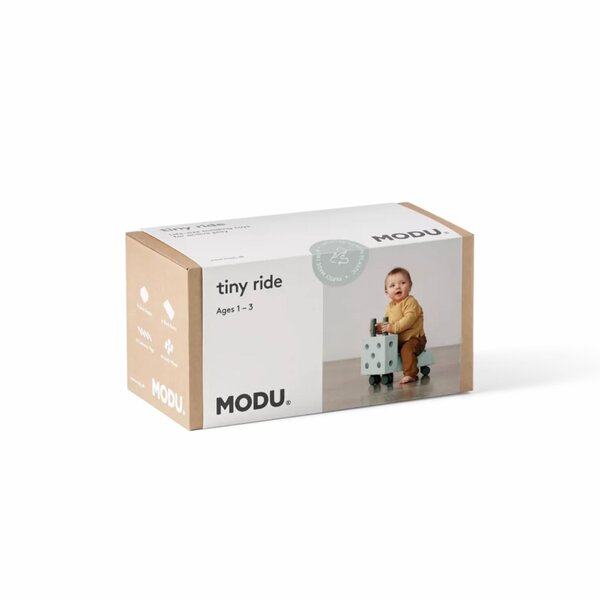 Modu развивающая игрушка Tiny Ride,Ocean Mint/Forest Green - Modu