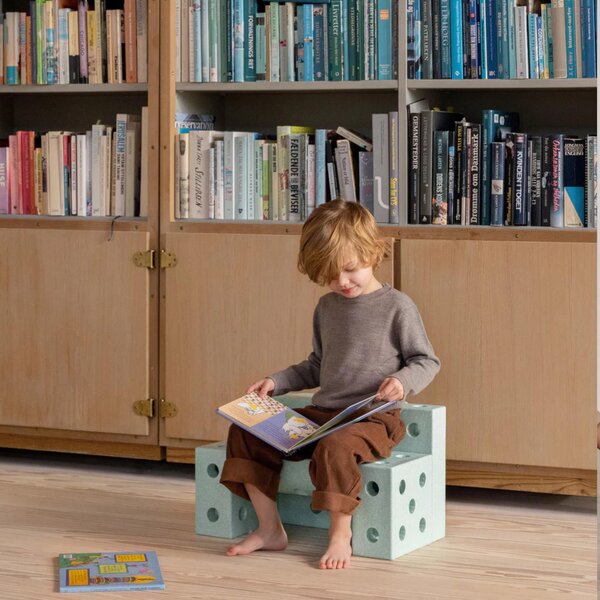 Modu building blocks Explorer Set,Ocean Mint/Forest Green - Modu