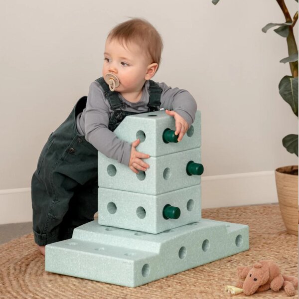 Modu building blocks Explorer Set,Ocean Mint/Forest Green - Modu