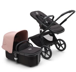 Bugaboo Fox 5 stroller set Black/Midnight Black, Morning Pink - Bugaboo