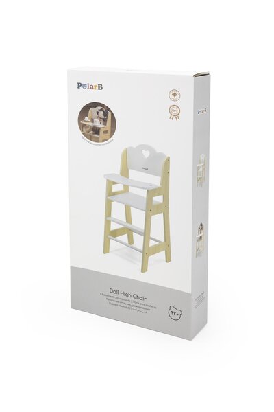 PolarB деревянная игрушка Doll High Chair - PolarB