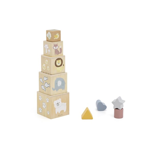 PolarB puidust motoorika mänguasjade komplekt 12-18 kuud - PolarB