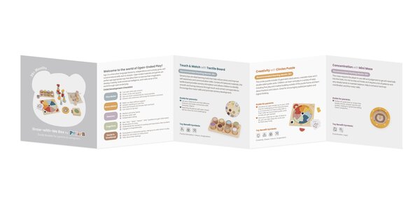 PolarB puidust mänguasjade komplekt 36 kuud - PolarB