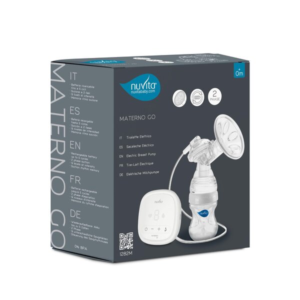 Nuvita single electric breast pump Materno Go - Nuvita