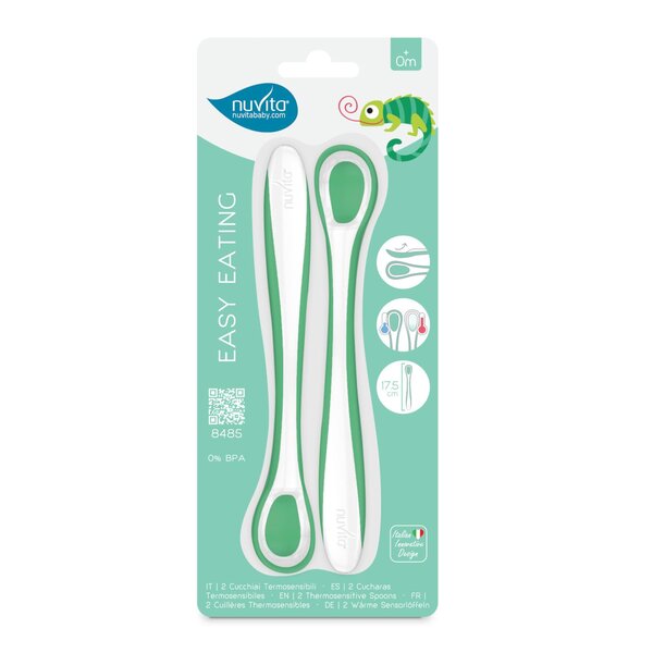 Nuvita temperature-sensitive spoon set - Easy Eating - Nuvita