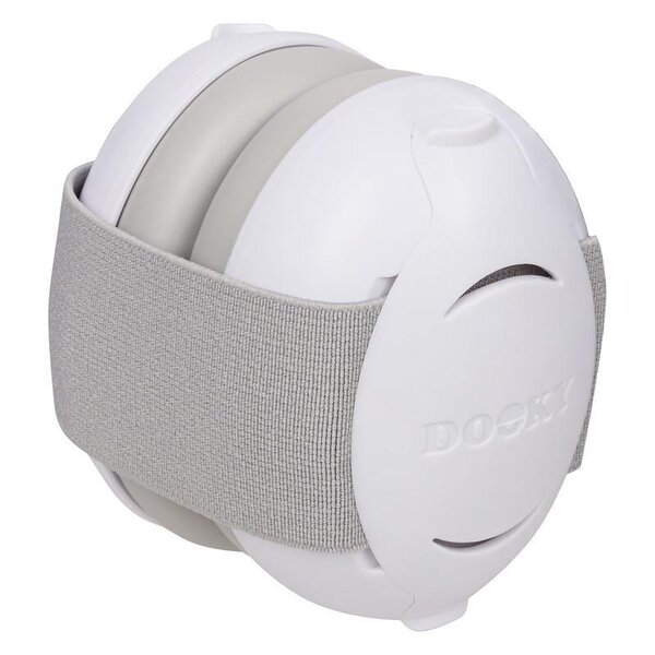 Dooky Ear Protection 2-in-1 Baby/Toddler White - Dooky