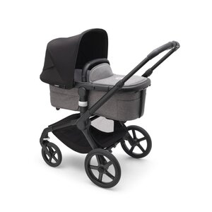 Bugaboo Fox 5 kомплект коляски Black/Grey Melange, Midnight Black - Bugaboo