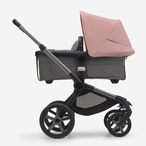 Bugaboo Fox 5 kомплект коляски Graphite/Grey Melange, Morning Pink - Bugaboo