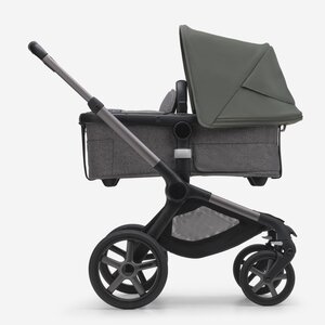 Bugaboo Fox 5 kомплект коляски Graphite/Grey Melange, Forest Green - Bugaboo