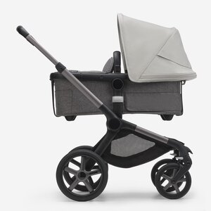 Bugaboo Fox 5 kомплект коляски Graphite/Grey Melange, Misty White - Bugaboo