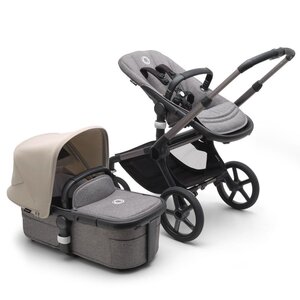 Bugaboo Fox 5 stroller set Graphite/Grey Melange, Desert Taupe - Bugaboo