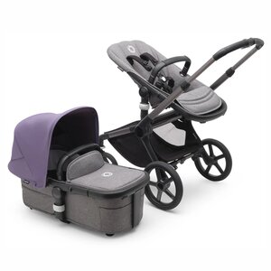 Bugaboo Fox 5 stroller set Graphite/Grey Melange, Astro Purple - Bugaboo