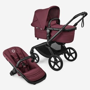 Bugaboo Fox 5 Renew коляска Black/Dark Cherry - Bugaboo