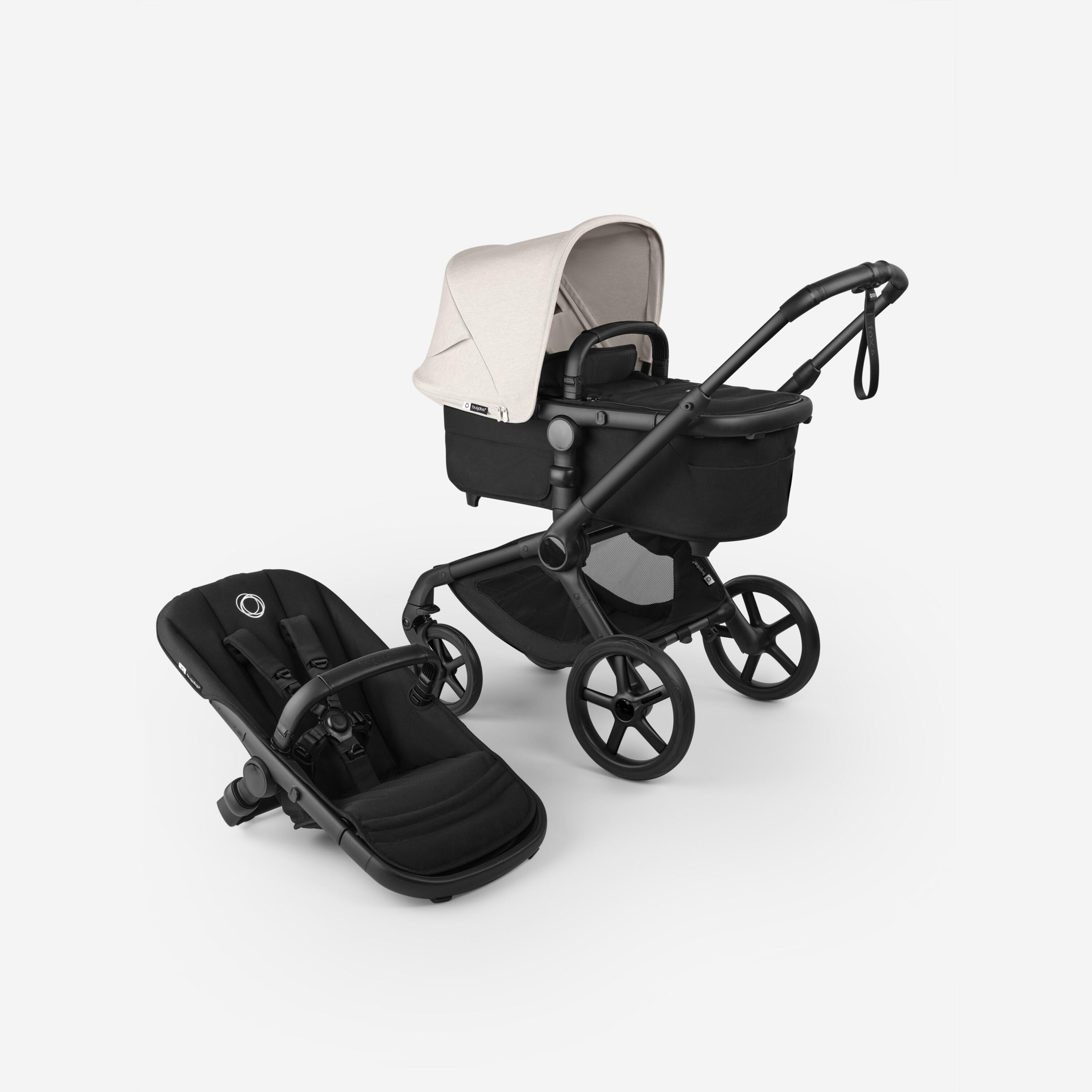 Bugaboo Fox 5 Renew stroller Black/Heritage Black-Misty White - Bugaboo