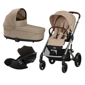 Cybex Balios S Lux 3in1 stroller set Almond Beige - Cybex