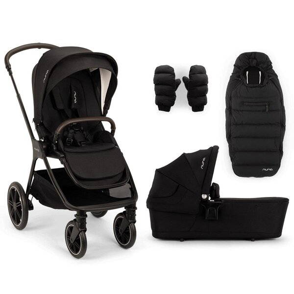 Nuna Triv LX 3in1 stroller set Caviar - Nuna