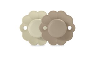 Suavinex soother natural 0-6M Wonder Whitecap Grey/Cork - Suavinex