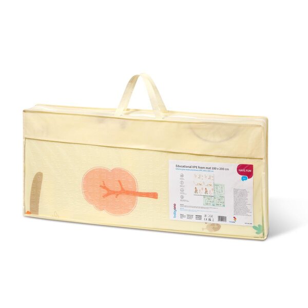 BabyOno educational XPE foam mat 180 x 200 cm - BabyOno