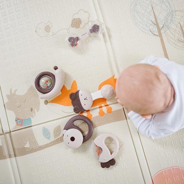 BabyOno educational XPE foam mat 180 x 200 cm - BabyOno