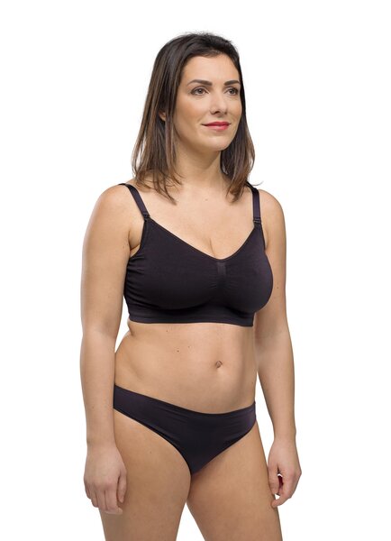 Carriwell Nursing Bra 2-pack Black+Honey - Carriwell