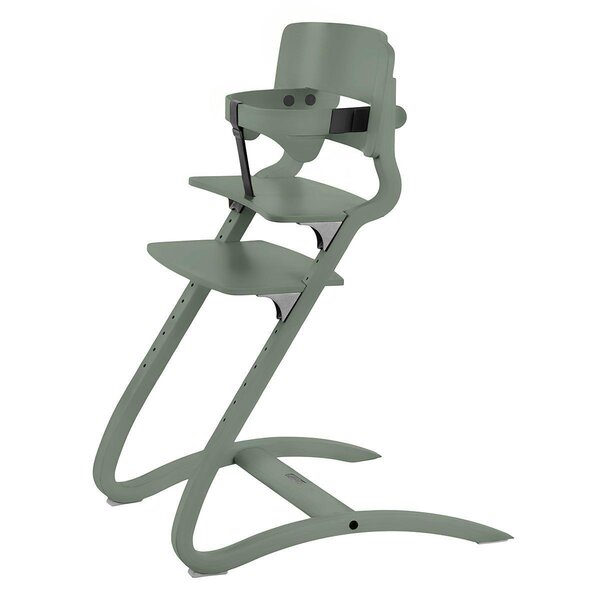 Leander Louie highchair wo. safety bar, Sage Green - Leander
