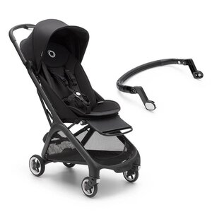 Bugaboo Butterfly kergkäru Midnight Black koos turvakaarega - Bugaboo