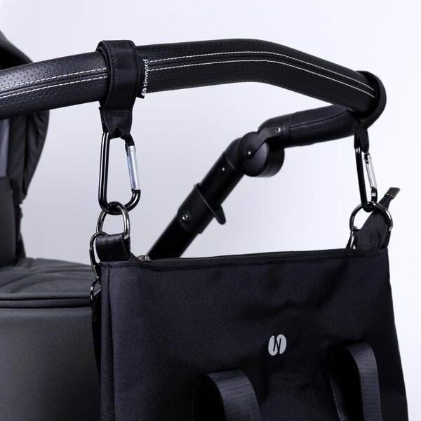 Tinynord сумка для коляски Caviar Black - Tinynord