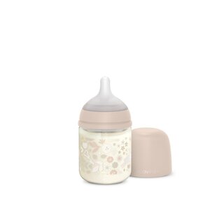 Suavinex klaasist lutipudel 120ml Wonderland, Rose - Suavinex