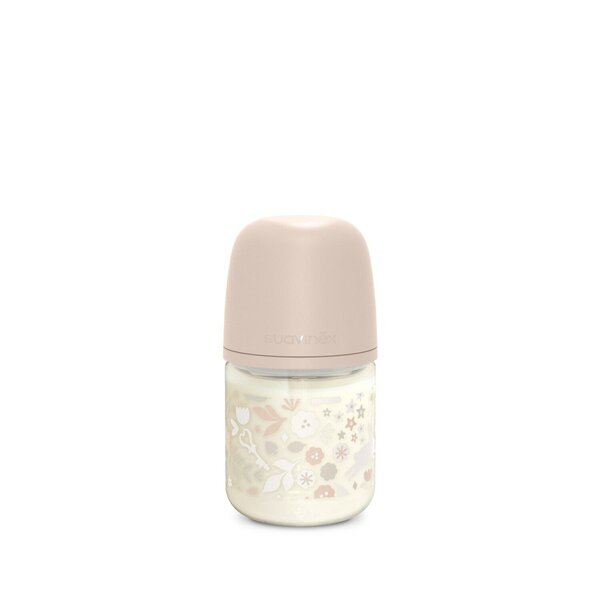 Suavinex Стеклянная бутылочка для кормления 120ml Wonderland Wond Rose - Suavinex