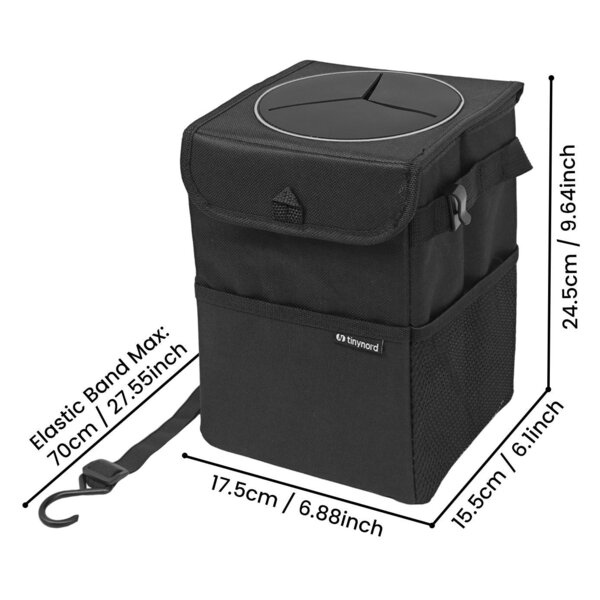 Tinynord car trash box 25x16x15cm - Tinynord