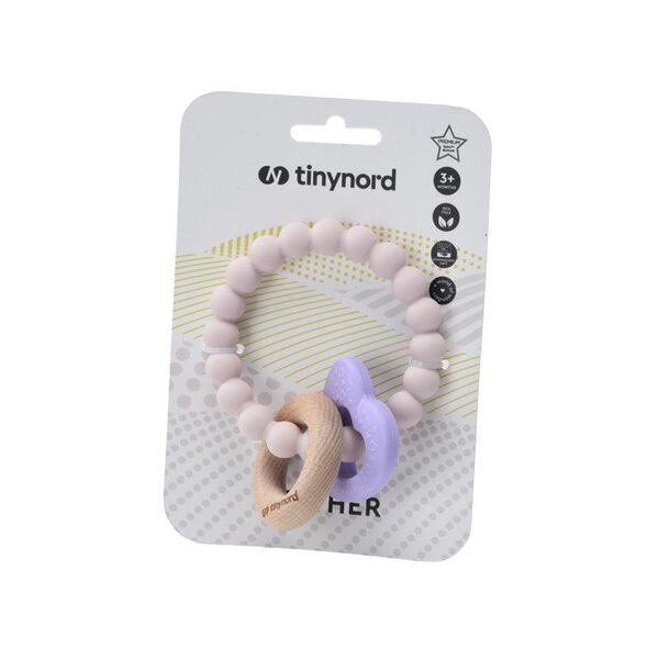 Tinynord Silicone Teether Lavender/Pink - Tinynord