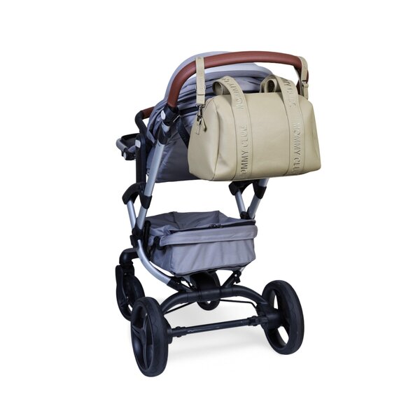 Childhome Mommy Club Nursery Bag Vegan Leather Green - Childhome