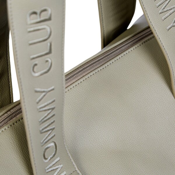 Childhome Mommy Club Nursery Bag Vegan Leather Green - Childhome