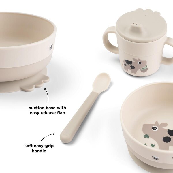 Done by Deer Foodie first meal set suction Tiny farm - Done by Deer