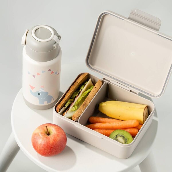 Done by Deer lunch box with divider Celebration Sand - Done by Deer