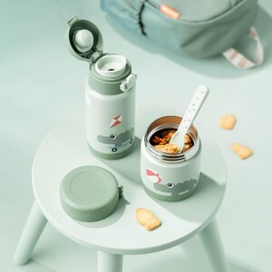 Done by Deer toidutermos 300ml, Playground Green - Done by Deer