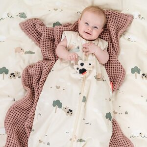 Done by Deer sleeping bag TOG 1.0 Tiny farm 70 cm Sand - Done by Deer