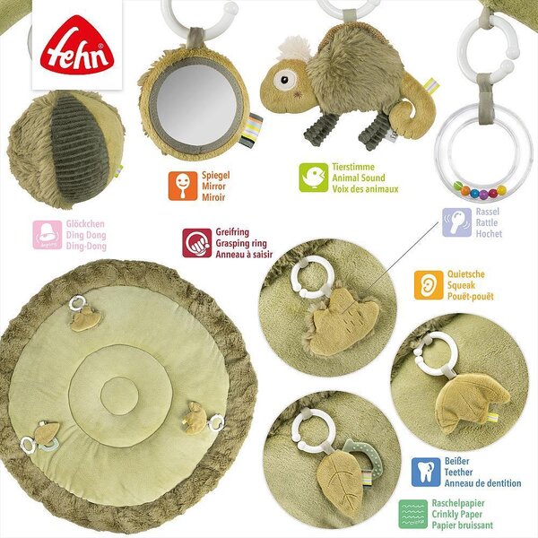 Fehn 3-D-activity quilt, Chameleon - Fehn