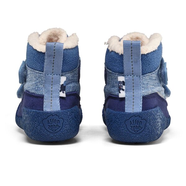 Affenzahn Prewalker Midboot Vegan Snuggy Elephant - Affenzahn