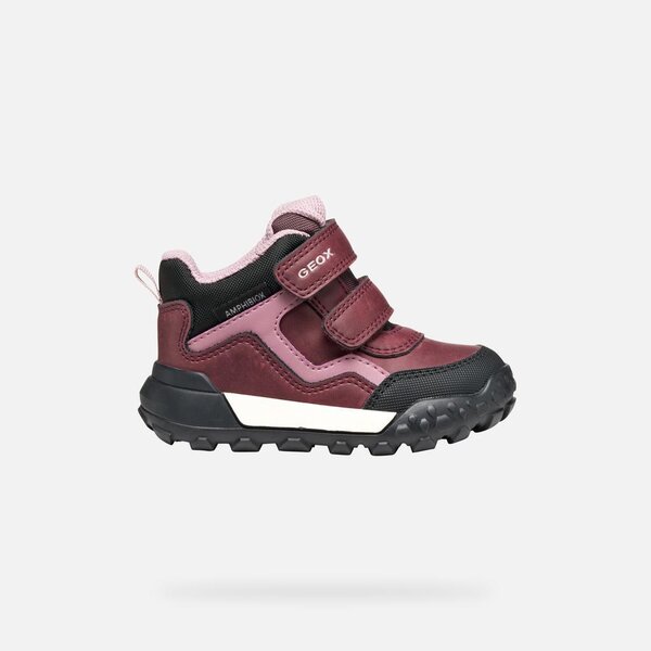 Geox boots B trekkyup Burgundy/Rose - Geox