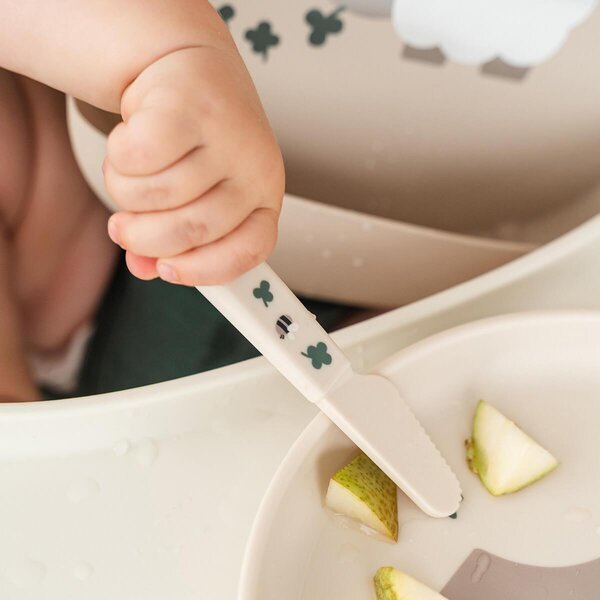 Done by Deer Foodie cutlery set Tiny farm Sand - Done by Deer