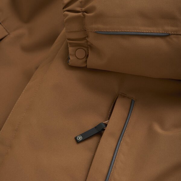 Color Kids Baby Coverall W. Fake Fur - Color Kids