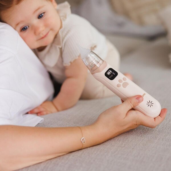BabyOno electronic nasal aspirator Beige - BabyOno