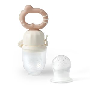 BabyOno Twist-out baby food feeder Dino Beige - BabyOno