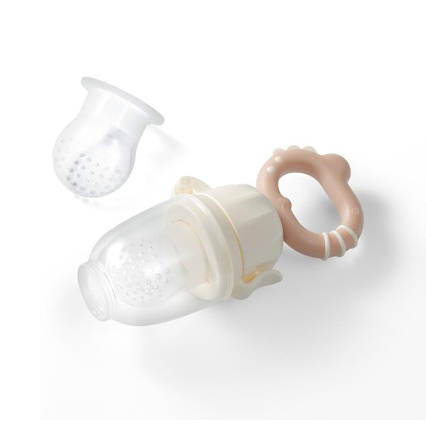 BabyOno Twist-out baby food feeder Dino Beige - BabyOno